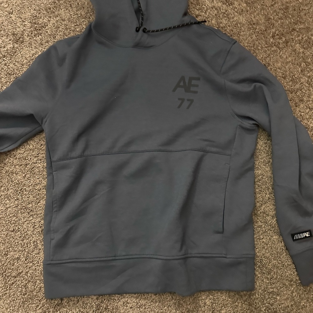 American Eagle Outfitters Gray Crew Neck Sweater